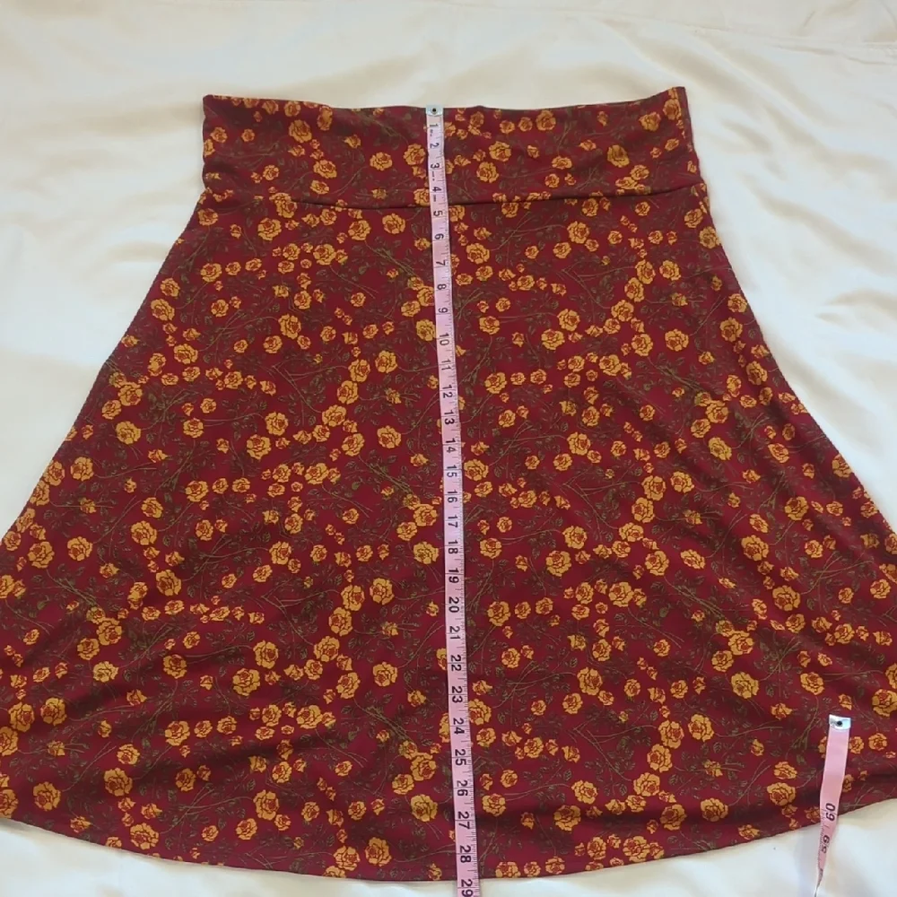 Skirt 2xl A-line Flowy Fall Colors